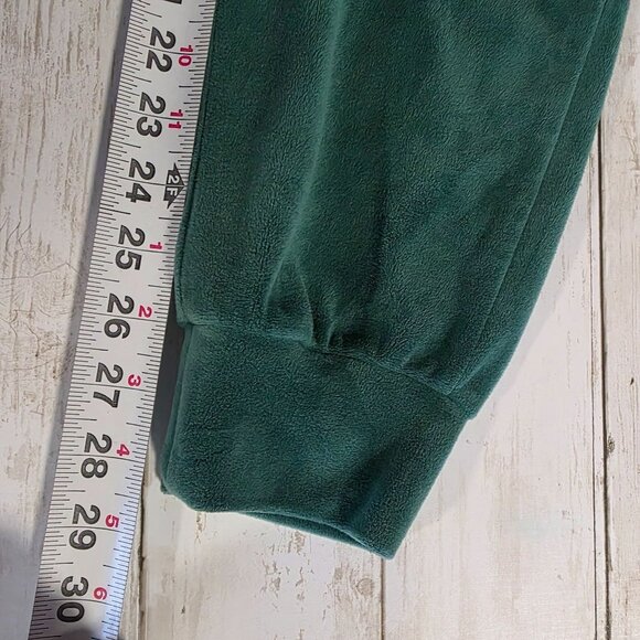 JUICY COUTURE Sleeveless Velour Jumpsuit Jade Green Small Casual Loungewear - Picture 5 of 10